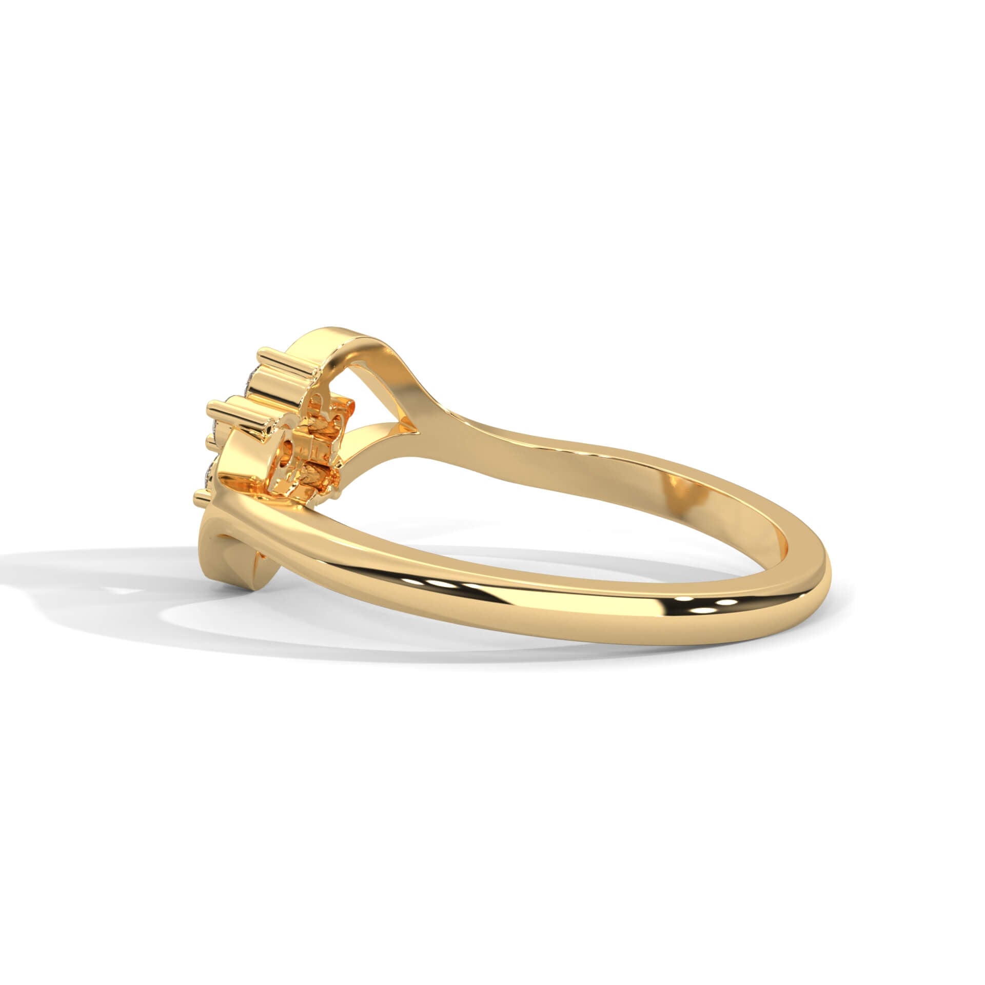 Rein Daily Wear Silver Ring for Women - Shinez By Baxi Jewellers