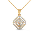 Solana Moissanite Pendant and Earrings Set - Shinez By Baxi Jewellers