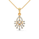Juliet Moissanite Pendant and Earrings Set - Shinez By Baxi Jewellers