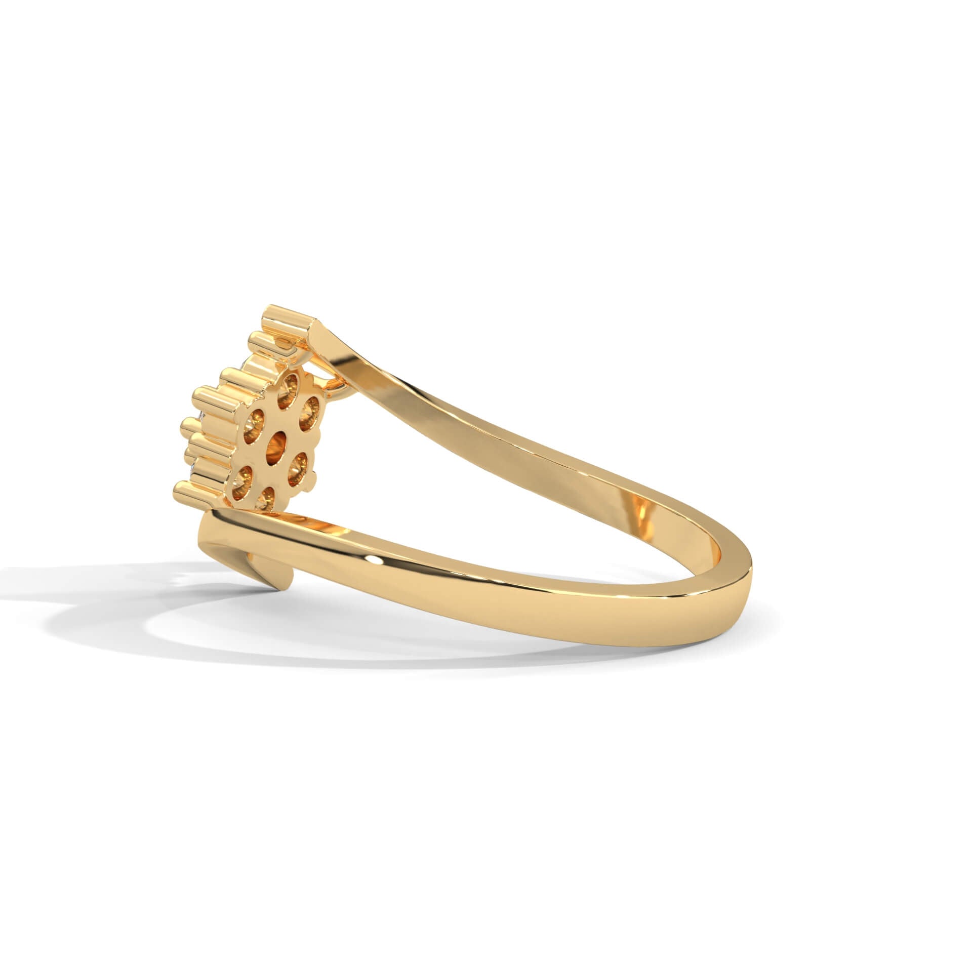 Zain Daily Wear Silver Ring for Women - Shinez By Baxi Jewellers
