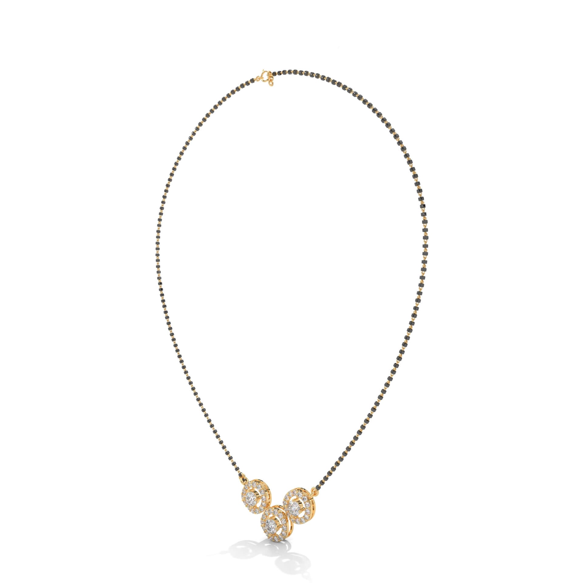 Femina Silver Mangalsutra | 22KT Gold Vermeil - Shinez By Baxi Jewellers