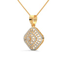 Solana Moissanite Pendant and Earrings Set - Shinez By Baxi Jewellers