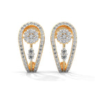 Zaina Silver Earrings for Women | 22KT Gold Vermeil - Shinez By Baxi Jewellers