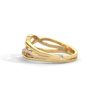 Neisha Silver Adjustable Ring | 22KT Gold Vermeil - Shinez By Baxi Jewellers