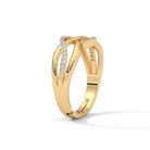 Neisha Silver Adjustable Ring | 22KT Gold Vermeil - Shinez By Baxi Jewellers