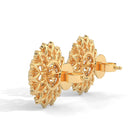 Audrey Silver Stud Earrings for Women - Shinez By Baxi Jewellers