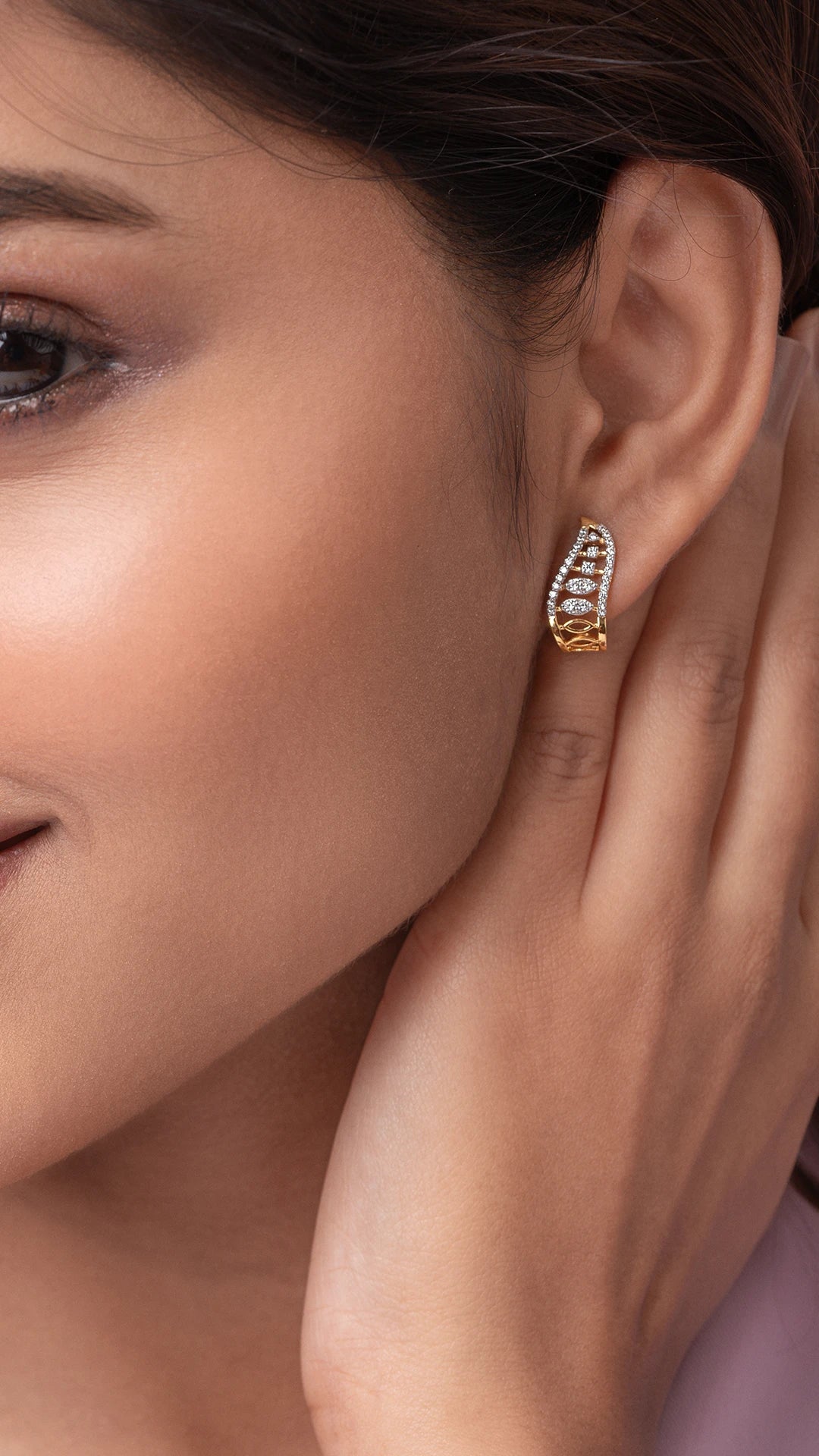 Pure silver earrings tanishq store