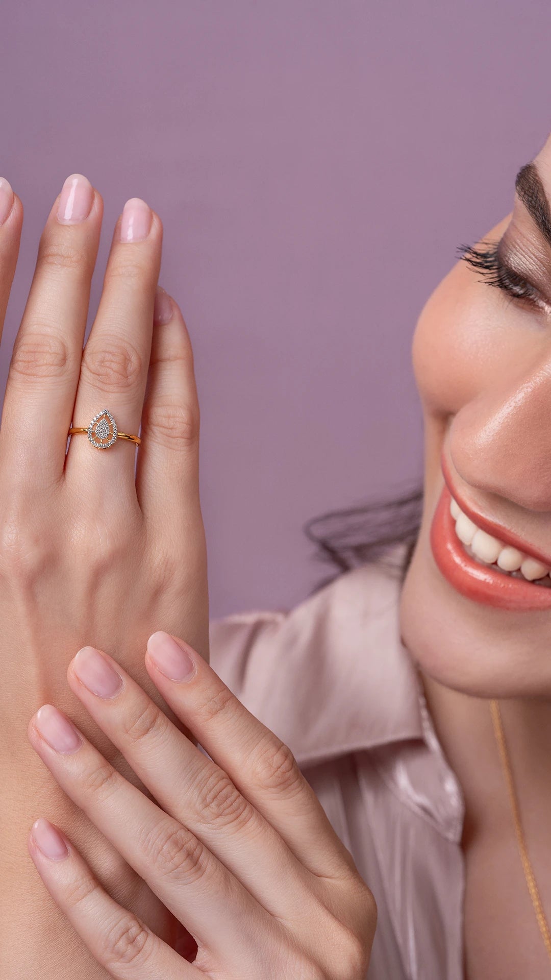 Fanica Silver Adjustable Ring | 22KT Gold Vermeil - Shinez By Baxi Jewellers