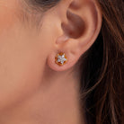 Harmony Moissanite Pendant and Earrings Set - Shinez By Baxi Jewellers