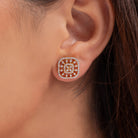 Solana Moissanite Pendant and Earrings Set - Shinez By Baxi Jewellers