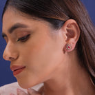 Jolly Moissanite Pendant and Earrings Set - Shinez By Baxi Jewellers