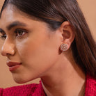 Ovita Moissanite Pendant and Earrings Set - Shinez By Baxi Jewellers