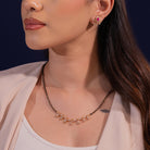 Mabel Moissanite Silver Mangalsutra for Women | 22KT Gold Vermeil - Shinez By Baxi Jewellers