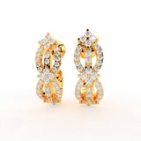 Drea Silver Hoop Earrings for Women - Shinez By Baxi Jewellers