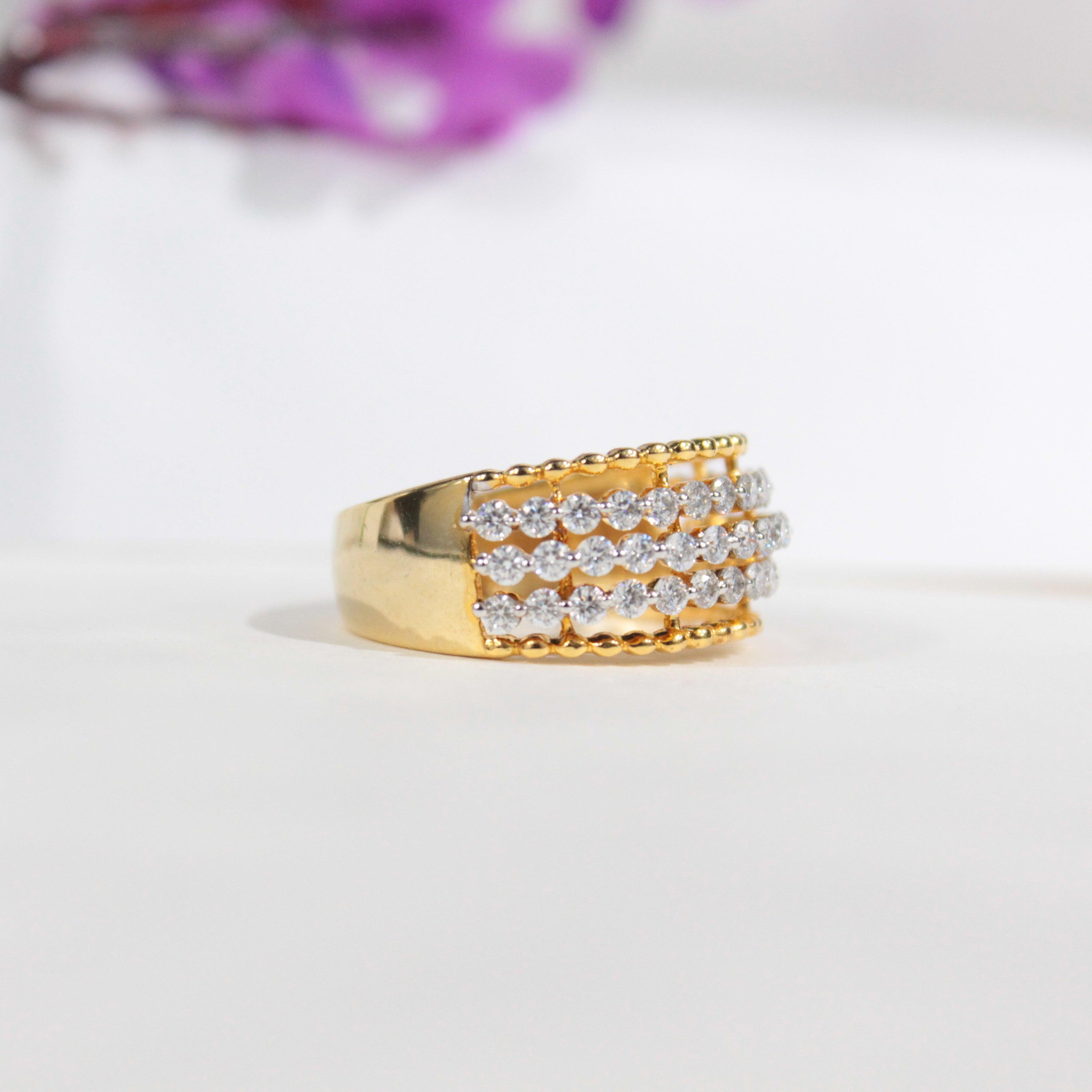Kiora Silver Band for Women - Shinez By Baxi Jewellers