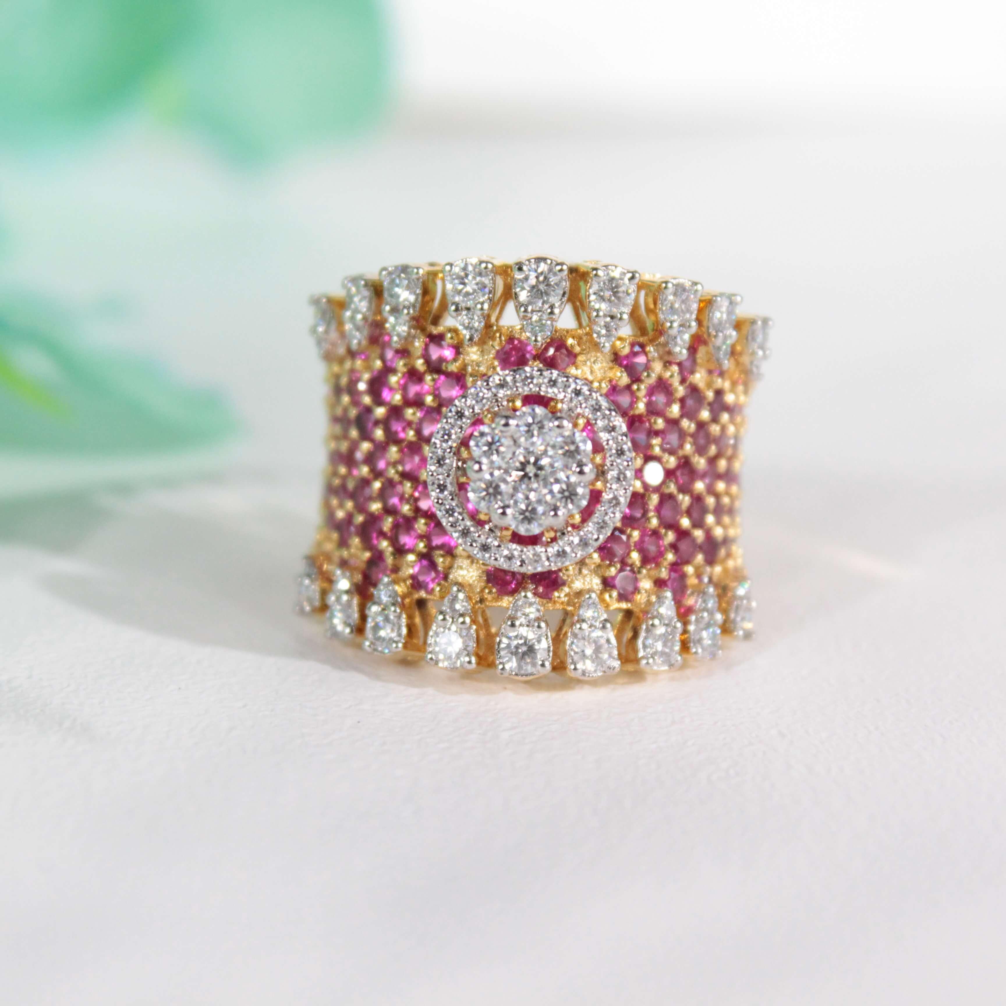 Rachel Silver Fashion Ring For Women - Shinez By Baxi Jewellers