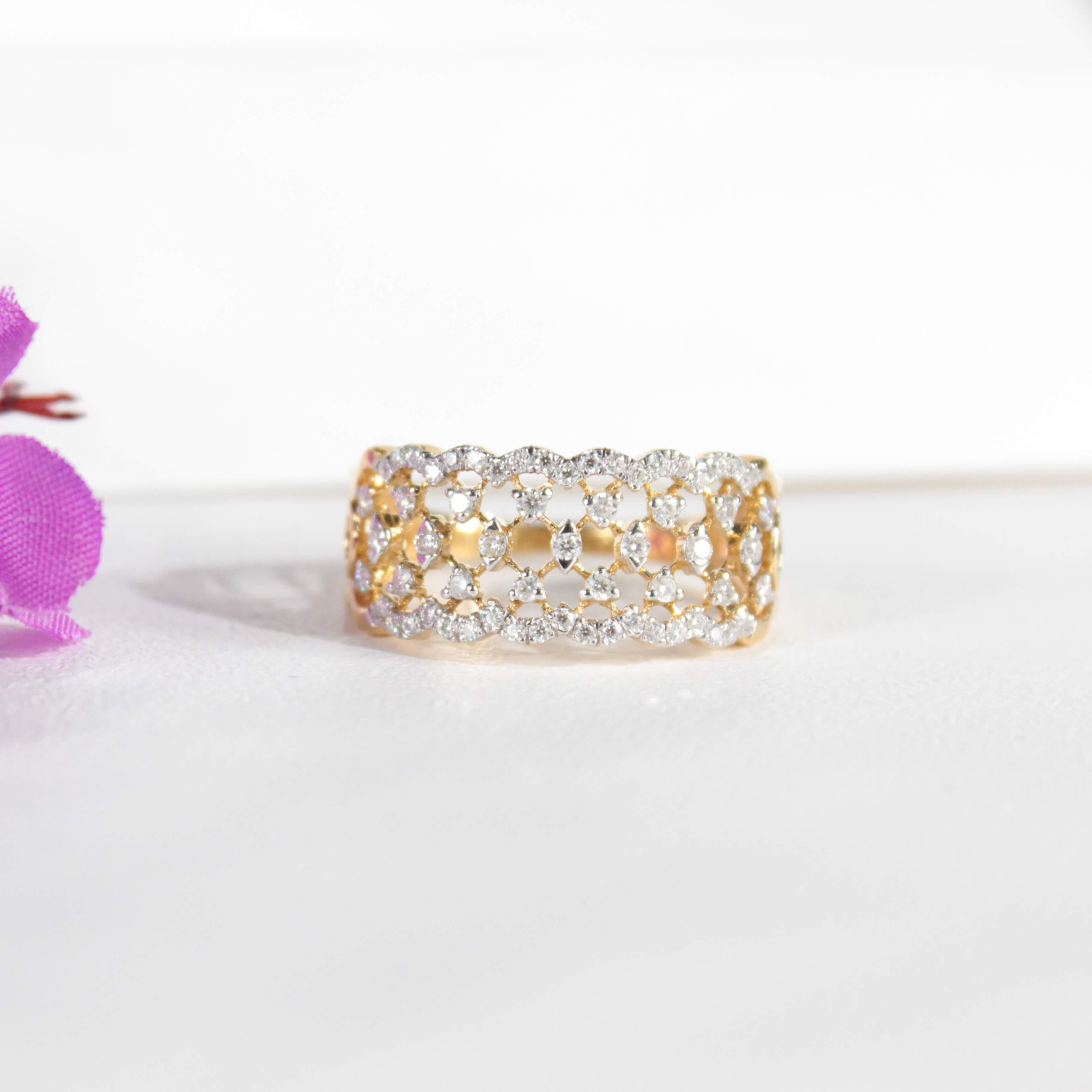 Shaey Silver Ring For Women - Shinez By Baxi Jewellers